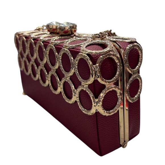 Evening Cocktail Clutch Party Purse Bag - Picture 2 of 6